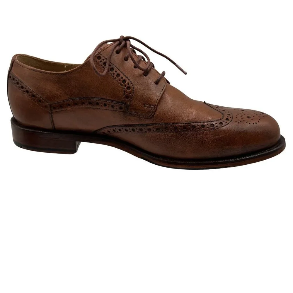 Cole Haan Grand.OS Mens 9.5W Leather Wingtip Brogue Oxford Comfort Shoe Timeless